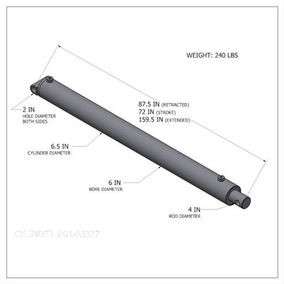 Silinder Bertindak Berganda (6 X4.5 X 72)